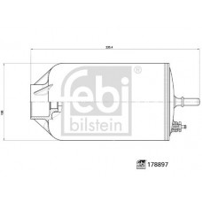 178897 FEBI BILSTEIN Паливний фільтр