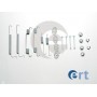 310009 ERT Комплектуючі гальмівна колодка