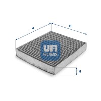 54.136.00 UFI Фільтр повітря у внутрішньому просторі