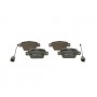 0 986 494 536 BOSCH Комплект гальмівних колодок дисковий гальм