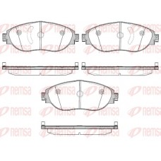 1470.00 REMSA Комплект гальмівних колодок дисковий гальм