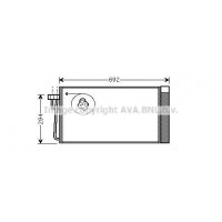 BWA5273D PRASCO Конденсатор кондиціонера