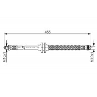 1 987 476 126 BOSCH Гальмівний шланг