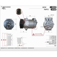 98825 AHE Компресор кондиціонера