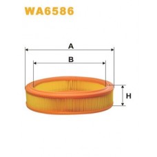 WA6586 WIX FILTERS Повітряний фільтр