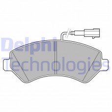LP3623 DELPHI Комплект гальмівних колодок дисковий гальм