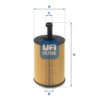 25.023.00 UFI Масляний фільтр