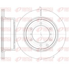 61159.10 REMSA Гальмівний диск