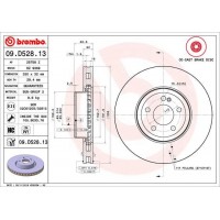 09.D528.13 BREMBO Гальмівний диск