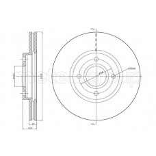 800-1490C CIFAM Гальмівний диск