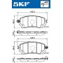 VKBP 80394 A SKF Комплект гальмівних колодок дисковий гальм