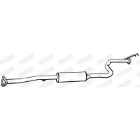 18755 WALKER Середній глушник вихлопних газів
