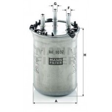 WK 8032 MANN-FILTER Паливний фільтр