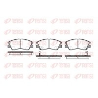 0275.02 REMSA Комплект гальмівних колодок дисковий гальм