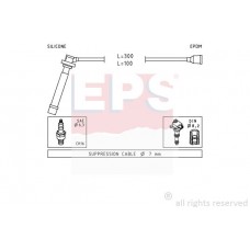1.499.013 EPS Комплект дротів запалювання