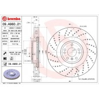 09.A960.21 BREMBO Гальмівний диск