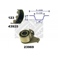 23925 MAPCO Комплект ременя ГРМ