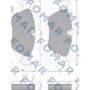 FO 457481 FOMAR Friction Комплект гальмівних колодок дисковий гальм