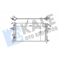 364200 KALE OTO RADYATÖR Радіатор охолодження двигуна