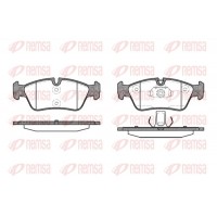 0384.40 REMSA Комплект гальмівних колодок дисковий гальм