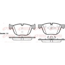 1297.00 REMSA Комплект гальмівних колодок дисковий гальм