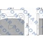 FO 460888 FOMAR Friction Комплект гальмівних колодок дисковий гальм