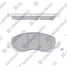 SP1360 Hi-Q Комплект гальмівних колодок дисковий гальм