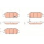 GDB3294 TRW Комплект гальмівних колодок дисковий гальм