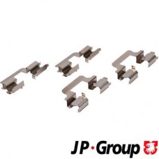 1163750110 JP GROUP Комплектуючі колодки дискового гальма
