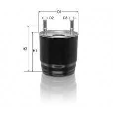 GS1207 TECNECO FILTERS Паливний фільтр