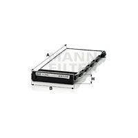 CU 2808-2 MANN-FILTER Фільтр повітря у внутрішньому просторі