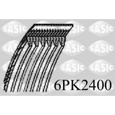 6PK2400 SASIC Поліклиновий ремінь