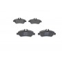 0 986 495 100 BOSCH Комплект гальмівних колодок дисковий гальм