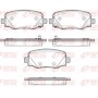 1578.02 REMSA Комплект гальмівних колодок дисковий гальм