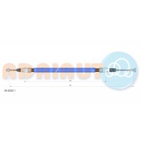 35.0232.1 ADRIAUTO Тросик, cтояночный тормоз