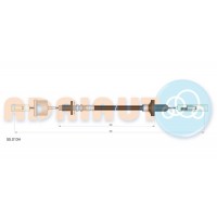 55.0134 ADRIAUTO Трос управління зчепленням