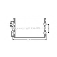 CN5093 AVA QUALITY COOLING Конденсатор кондиціонера
