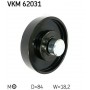 VKM 62031 SKF натяжний ролик, Поліклиновий ремінь