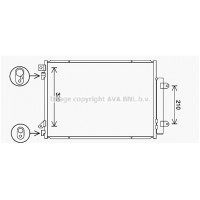 SZ5150D AVA QUALITY COOLING Конденсатор кондиціонера