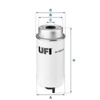 24.432.00 UFI Паливний фільтр