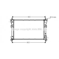 FD2320 AVA QUALITY COOLING Радіатор охолодження двигуна