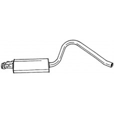 40460 SIGAM Середній глушник вихлопних газів