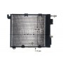 AC 349 000S MAHLE Конденсатор кондиціонера