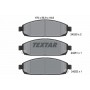 2425001 TEXTAR Комплект гальмівних колодок дисковий гальм