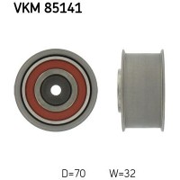 VKM 85141 SKF Паразитный / Ведущий ролик, Зубчастий ремінь
