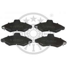 10207 OPTIMAL Комплект гальмівних колодок дисковий гальм