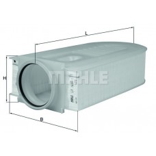 LX 1686/1 MAHLE Повітряний фільтр