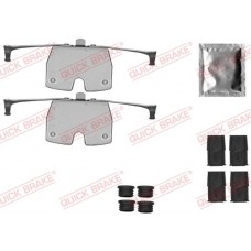 109-1851 QUICK BRAKE Комплектуючі колодки дискового гальма 109-1851 QUICK BRAKE Комплектуючі колодки дискового гальма