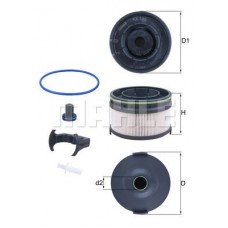 KX 533KIT MAHLE Паливний фільтр