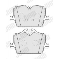 574080J JURID Комплект гальмівних колодок дисковий гальм